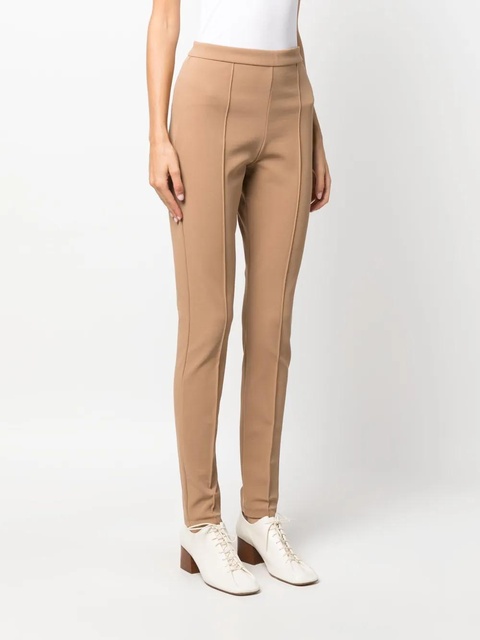 Max Mara seam-detail high-waist leggings - Neutrals - zdjęcie produktu nr 2