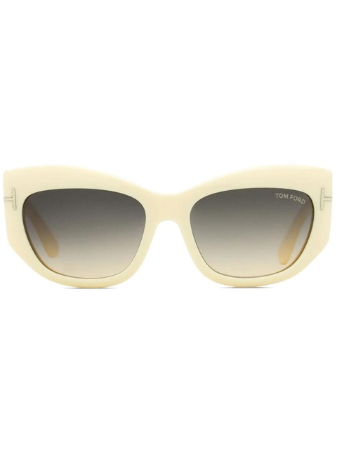 TOM FORD Eyewear Brianna cat-eye sunglasses - Neutrals - zdjęcie produktu nr 1