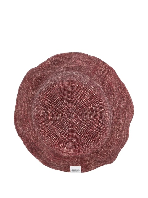 Ruslan Baginskiy interwoven-design bucket hat - Red - zdjęcie produktu nr 2
