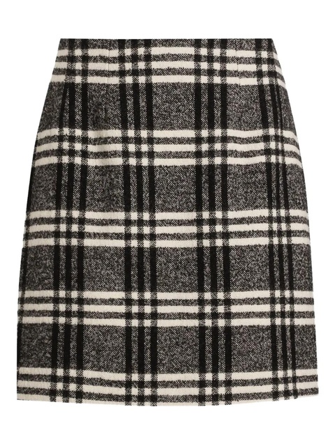 Dolce & Gabbana checked mini skirt - Black - zdjęcie produktu nr 1