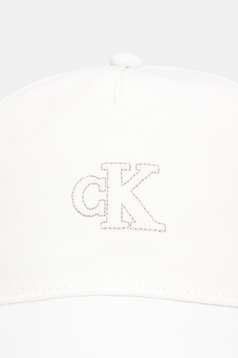 Calvin Klein czapka z daszkiem bawełniana kolor beżowy LV04F5044G - zdjęcie produktu nr 2