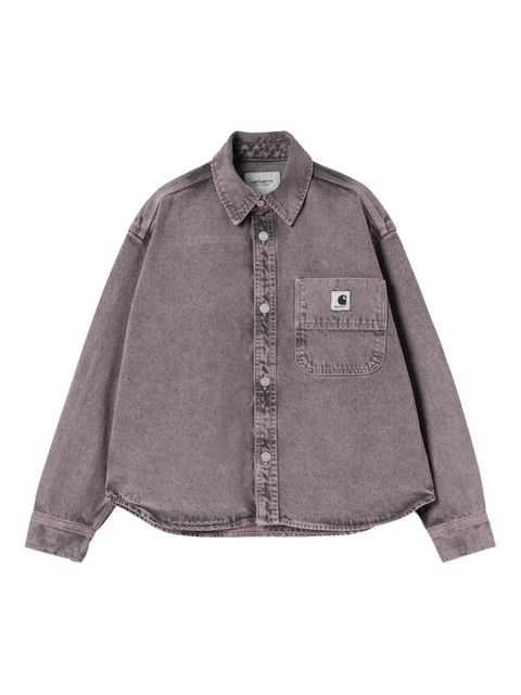 Carhartt WIP W' Georgia chest-pocket shirt jacket - Purple - zdjęcie produktu nr 1