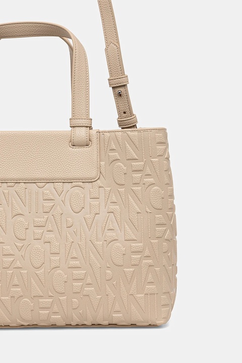 Armani Exchange torebka kolor beżowy XW001222 AF15774 - zdjęcie produktu nr 2