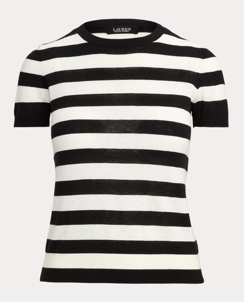 LAUREN BY RALPH LAUREN - Bluzka we wzór w paski - zdjęcie produktu nr 1