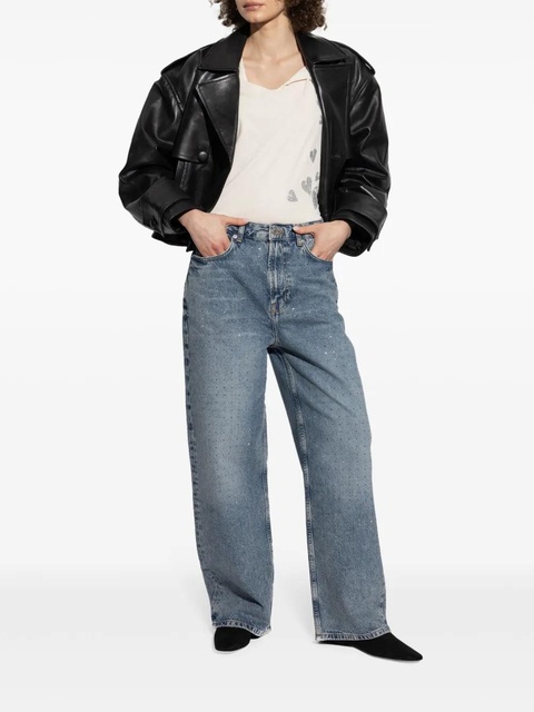 Zadig&Voltaire rhinestone-embellished T-shirt - Neutrals - zdjęcie produktu nr 1