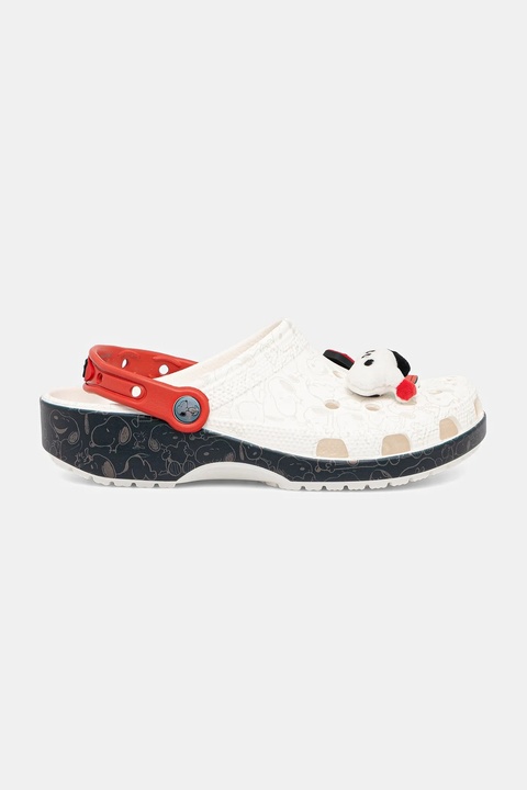 Crocs klapki Classic Peanuts Clog kolor multicolor 211124 - zdjęcie produktu nr 2