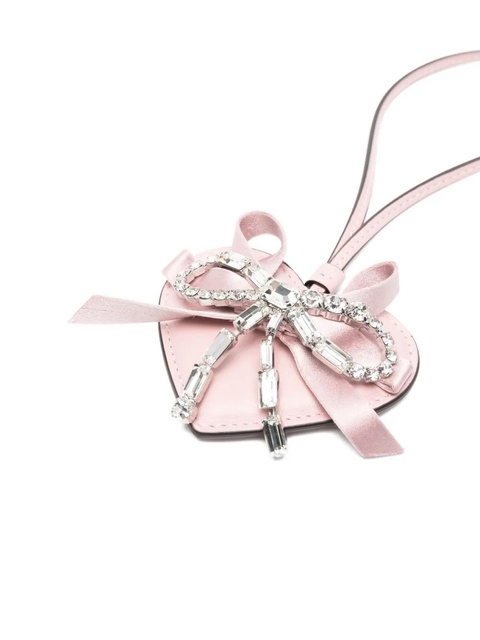 Jimmy Choo heart charmz bow keyring - Pink - zdjęcie produktu nr 2