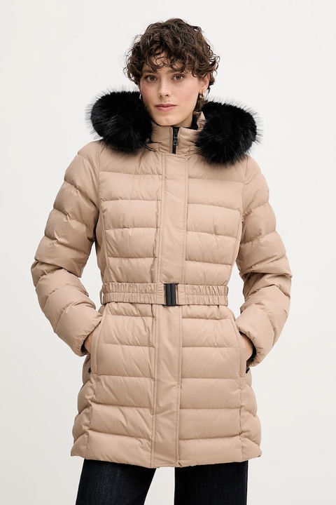 Tommy Hilfiger sweter wełniany damski kolor szary lekki z golfem WW0WW46791 - zdjęcie produktu nr 1