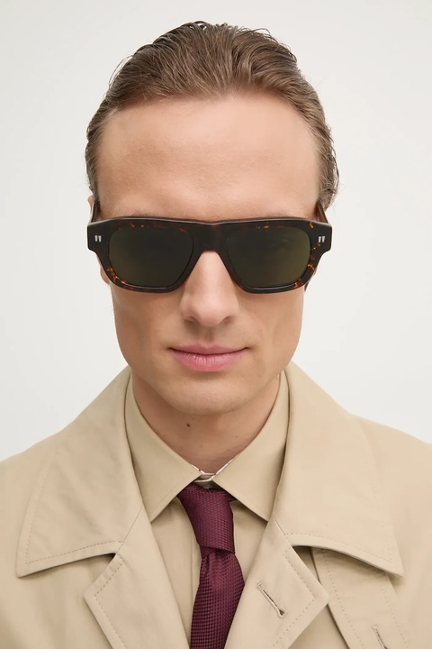 Saint Laurent okulary przeciwsłoneczne kolor brązowy SL 753 - zdjęcie produktu nr 2