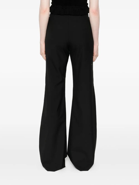 SANDRO side-stripe flared trousers - Black - zdjęcie produktu nr 2