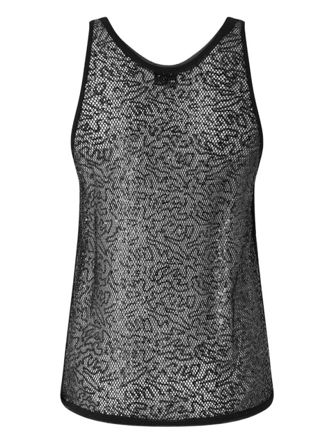 PINKO mesh tank top - Black - zdjęcie produktu nr 1