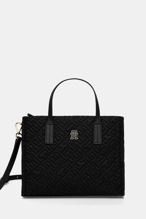 Tommy Hilfiger torebka kolor czarny AW0AW18162 - zdjęcie produktu nr 1