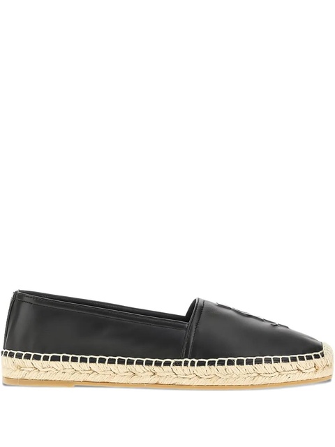 Saint Laurent logo-motif espadrilles - Black - zdjęcie produktu nr 1