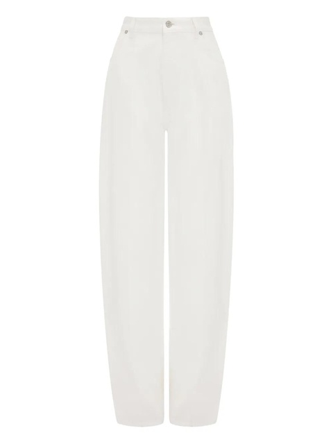 Victoria Beckham cinched jeans - White - zdjęcie produktu nr 1