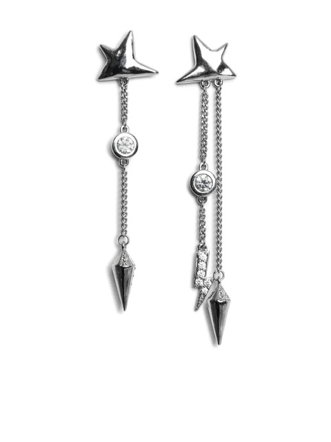 Zadig&Voltaire Rock Star pendant earrings - Silver - zdjęcie produktu nr 1