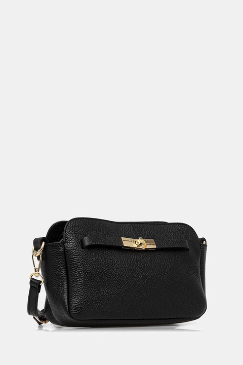 Answear.LAB torebka skórzana kolor czarny - zdjęcie produktu nr 1