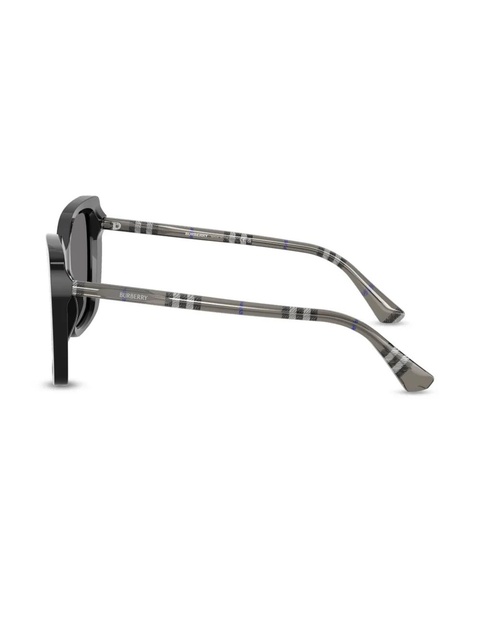 Burberry Eyewear Vintage Check sunglasses - Black - zdjęcie produktu nr 2