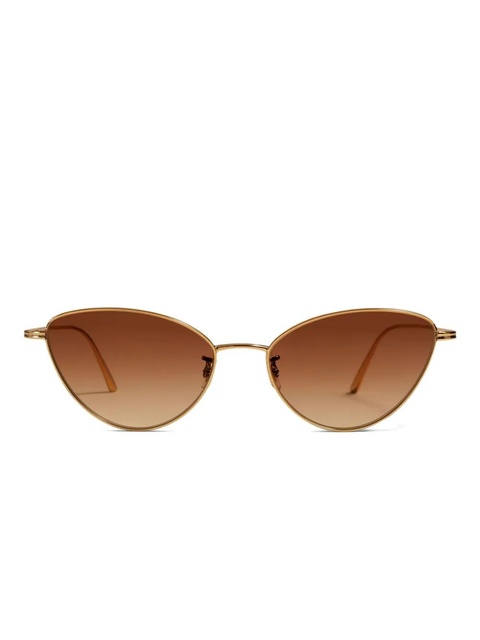KHAITE cat-eye sunglasses - Gold - zdjęcie produktu nr 1