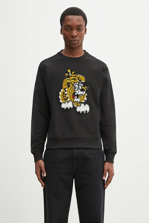 Kenzo bluza bawełniana x Verdy kolor czarny z aplikacją FF58SW2764MC.99J - zdjęcie produktu nr 1