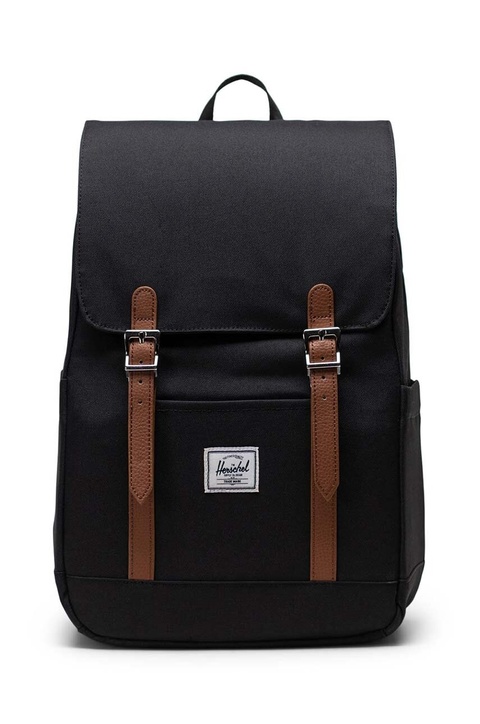 Herschel plecak Retreat™ Small kolor czarny duży gładki - zdjęcie produktu nr 1