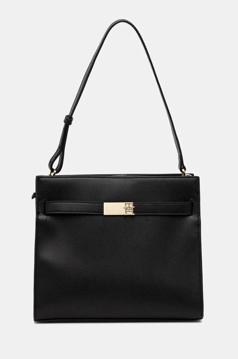 Tommy Hilfiger torebka kolor czarny AW0AW17182 - zdjęcie produktu nr 1