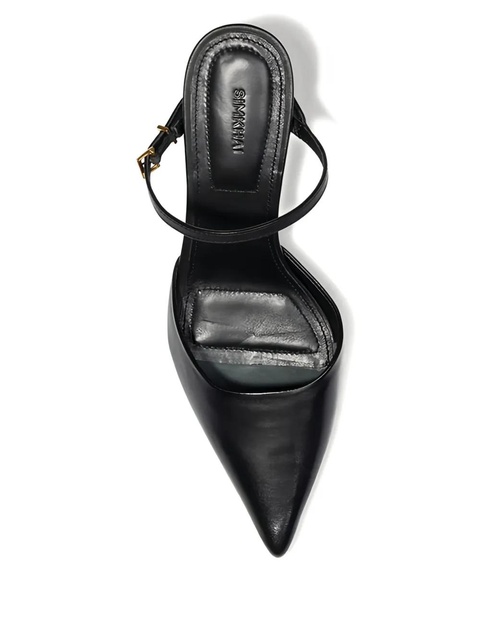 Simkhai 65mm Kieran pointed strap pumps - Black - zdjęcie produktu nr 2