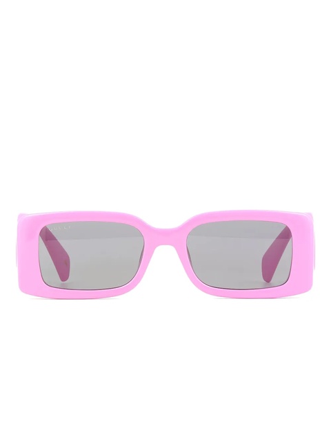 Gucci Eyewear Interlocking G square-frame sunglasses - Pink - zdjęcie produktu nr 2