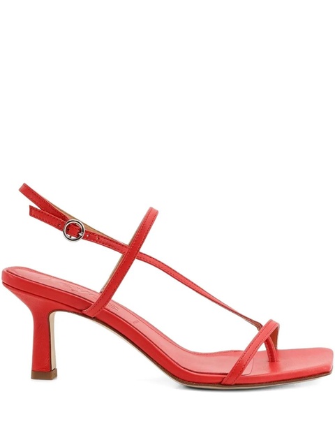 Aeyde Elise heeled sandals - Red - zdjęcie produktu nr 1
