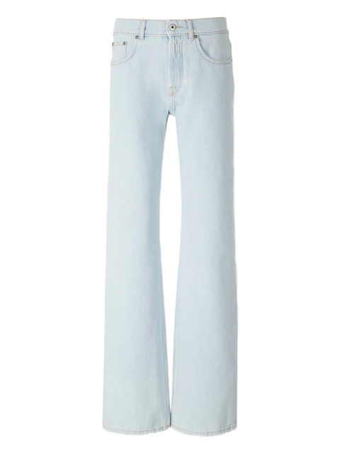 Off-White cotton jeans - Blue - zdjęcie produktu nr 1
