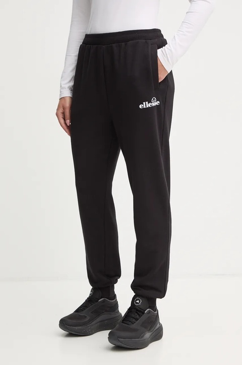 Ellesse spodnie dresowe MAJANA kolor czarny z nadrukiem SGP16457 - zdjęcie produktu nr 1