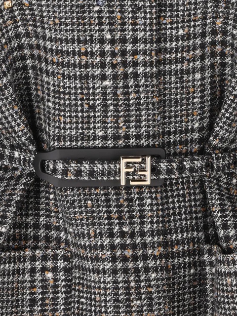 FENDI crystal-embellished jacket - Grey - zdjęcie produktu nr 2