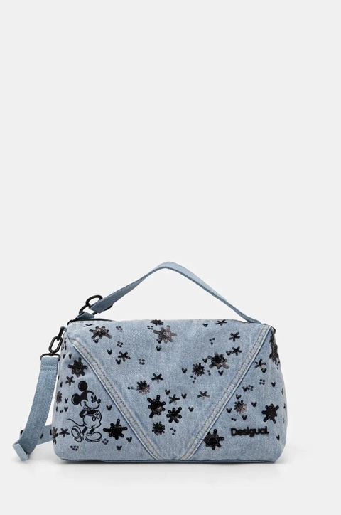 Desigual torebka MICKEY SPLE kolor niebieski 25SAXD27 - zdjęcie produktu nr 2