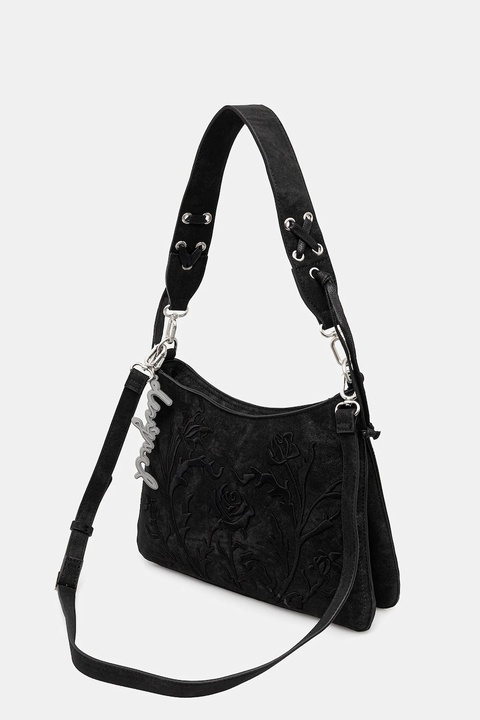 Desigual torebka ROMEO FLORAL TOTAL BL kolor czarny 25WAXP40 - zdjęcie produktu nr 2