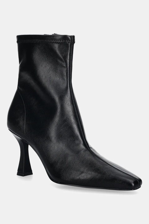 Steve Madden botki Freida damskie kolor czarny na słupku 11005069 - zdjęcie produktu nr 1