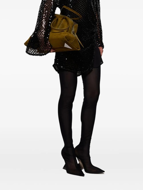 The Attico 105mm Cheopissima pointed thigh high boot - Black - zdjęcie produktu nr 2