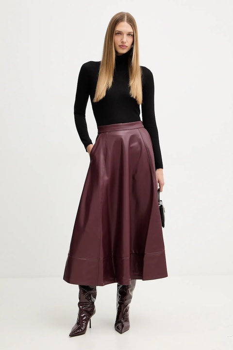 Guess spódnica DELORES midi rozkloszowana W5BD71 K8S30 - zdjęcie produktu nr 2