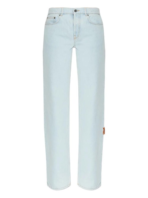 Off-White five-pocket cotton jeans - Blue - zdjęcie produktu nr 1