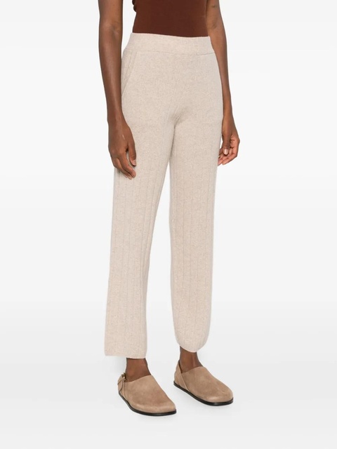 Max Mara ribbed cashmere trousers - Neutrals - zdjęcie produktu nr 2