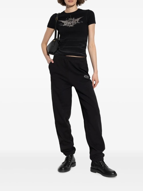 Diesel elasticated waistband track pants - Black - zdjęcie produktu nr 1