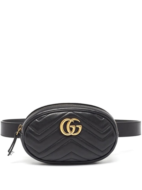 Gucci GG Marmont belt bag - Black - zdjęcie produktu nr 1