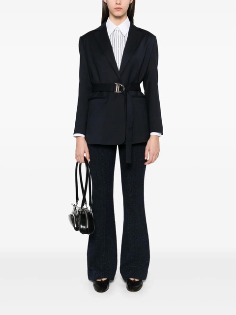 Maje tweed trousers - Blue - zdjęcie produktu nr 2