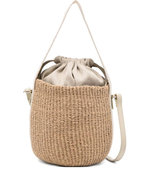 Chloé woven top-handle shoulder bag - Neutrals - zdjęcie produktu nr 1