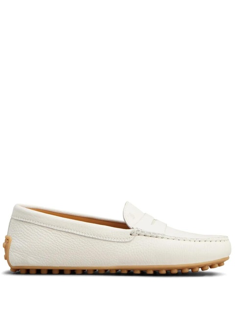 Tod's penny-slot leather loafers - White - zdjęcie produktu nr 1