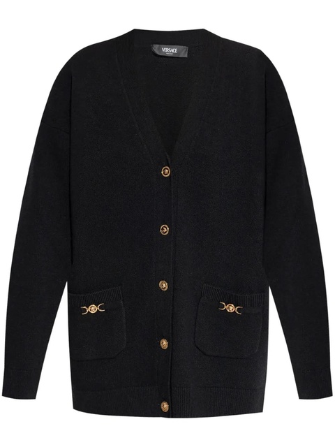 Versace Medusa-button cardigan - Black - zdjęcie produktu nr 1