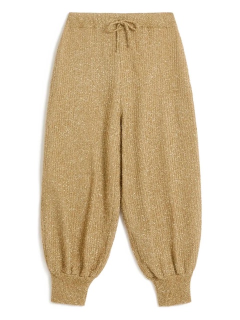 Valentino Garavani drawsting trousers - Gold - zdjęcie produktu nr 1