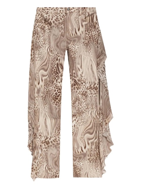 Blumarine printed jeans - Brown - zdjęcie produktu nr 1