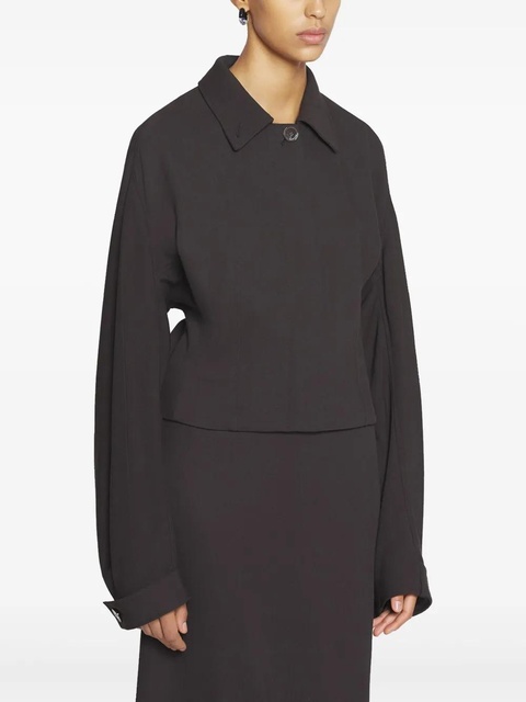 Lanvin high neck jacket - Brown - zdjęcie produktu nr 2