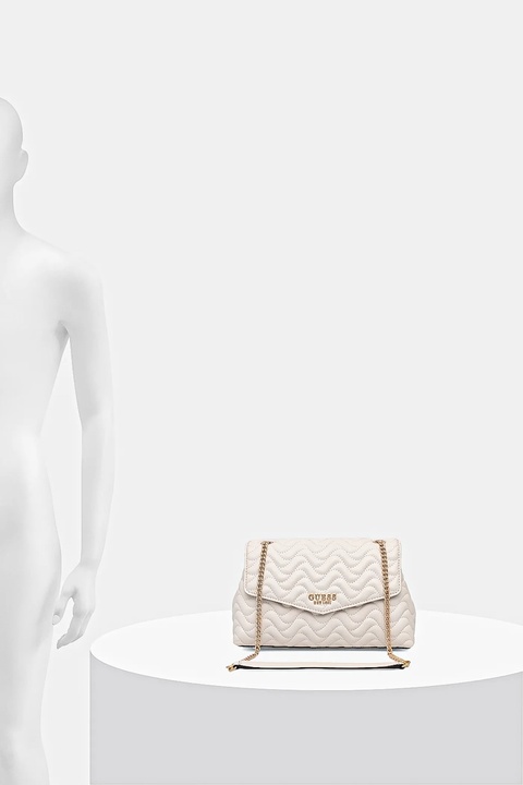 Guess torebka MELISANDRA kolor beżowy HWQG96 53210 - zdjęcie produktu nr 2