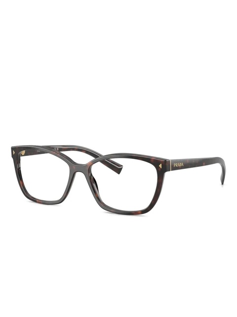 Prada Eyewear tortoiseshell-pattern glasses - Brown - zdjęcie produktu nr 2
