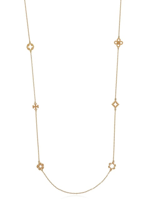Tory Burch Kira Clover long necklace - Gold - zdjęcie produktu nr 2